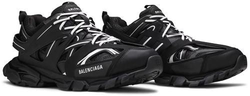 balenciaga track white black