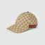 Casquette gucci beige