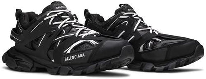 balenciaga track white black
