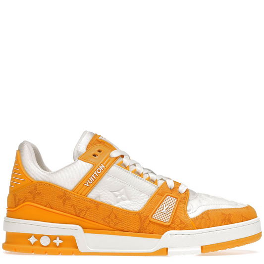 sneakers lv trainer orange