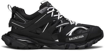 balenciaga track white black