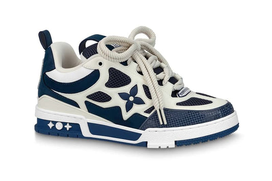 sneakers lv skate bleu