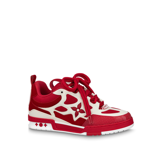 sneakers lv skate rouge